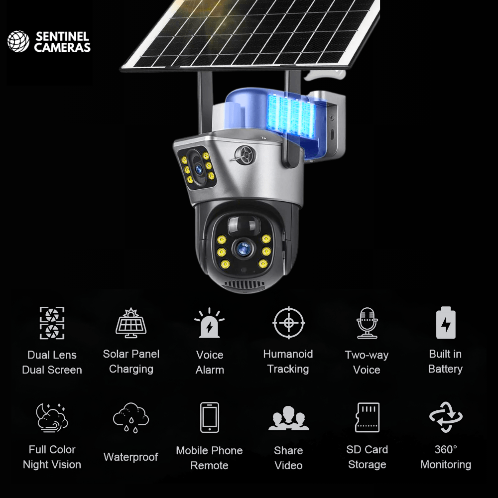 Sentinel Cameras - Guardian™ Solar Camera - Zayvia