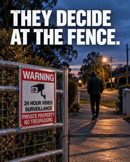 Sentinel Security Sign - Sentinel
